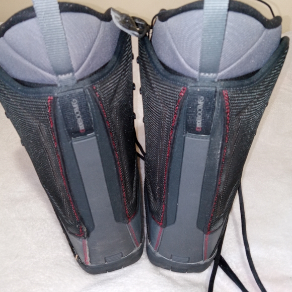 Ride Orion Snowboard Boots Mens Size 10 Black Red Lace Up All Mountain READ - Picture 6 of 13